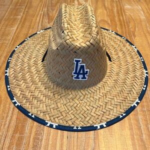 Dodgers Straw Beach Hat